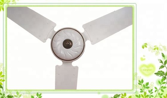 High Speed Air Cooling Solar DC Ceiling Fan 56 Inch With Brushless Motor