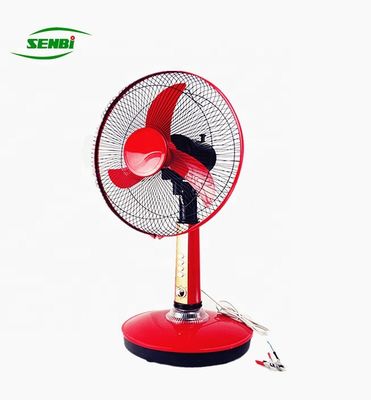 Energy Saving Plastic Solar Table Fan 12V 3 Speed With Pure Copper Motor