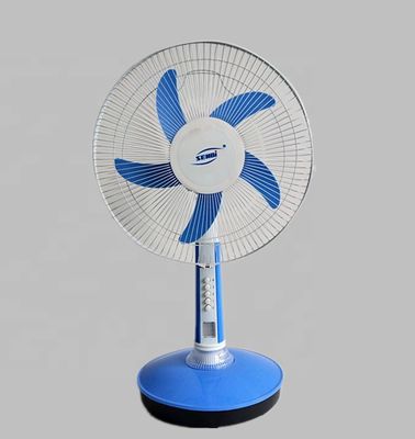 Plastic Material 12v Dc Rechargeable Fan