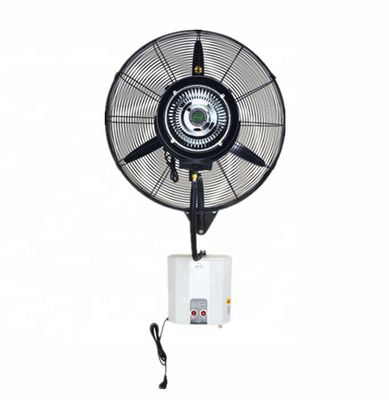 Pedestal Mist Cooling Fan 26 Inch And 30 Inch With 3 Wing Aluminum Blade