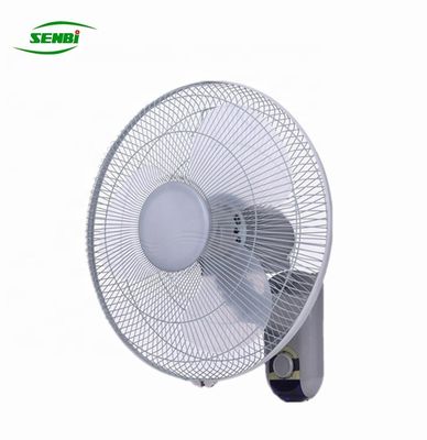 Silent Commercial Fans Wall Mounted , Air Cooling 16 Inch Wall Mount Oscillating Fan