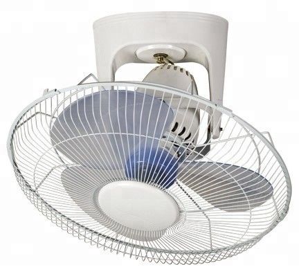 Indoor DC12V 16 Inch Orbit Fan High RPM With 360 Oscillation Degree