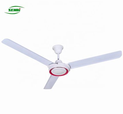 White Color 240v Home Ceiling Fan , High Rpm Motor Electric Ceiling Fan