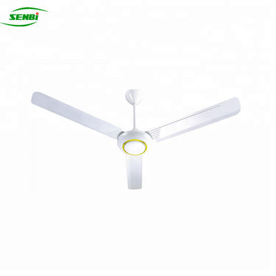 Electric 120v White Ceiling Fan 75W With Metal Blade And 100% Copper Motor
