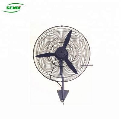 Energy Efficient Industrial Style Fan , 30 Inch Oscillating Wall Mount Fan