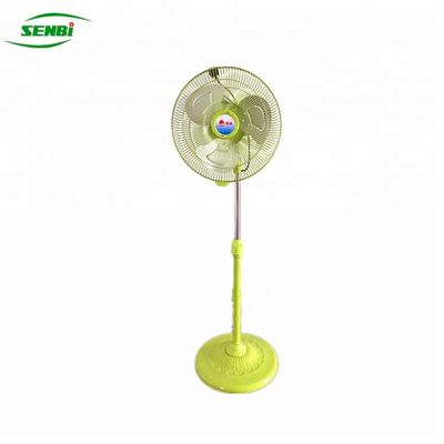 12 Inch Electric Stand Fan Various Color With Metal Blade 8~10 Years Operation Life