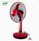 16inch / 18inch Solar Table Fan Red And Blue Color Environmental Protection