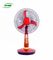 16 Inch 15w Solar Table Fan , 12v Dc Table Fan 3 Speed Setting For Home