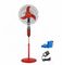 16 Inch 18 Inch Lithium Battery Fan , Rechargeable Pedestal Fan With Light & Usb Charger