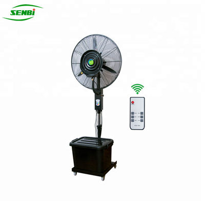 30'' Facial Mist Spray Centrifugal Stand Fan Remote Control Eco Friendly