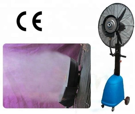 Big Electric Industrial Wheel Mist Fan 26 Inch 30 Inch Low Power Consumption