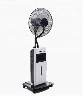 Indoor Home Mist Cooling Fan , 16 Inch Mist Fan With Remote Control