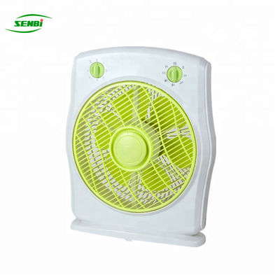 Variou Color Mini 220V AC Box Fan 10 Inch With 0-60mins/0~120mins Timing