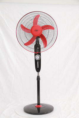 Indoor Solar AC DC Fan 16 Inch With Copper Motor Modern Design